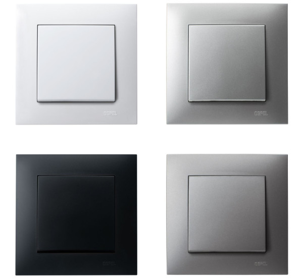 W serii Szafir proponujemy cztery warianty kolorystyczne: ponadczasową biel, nowoczesne srebro, szary mat i czarny metalik