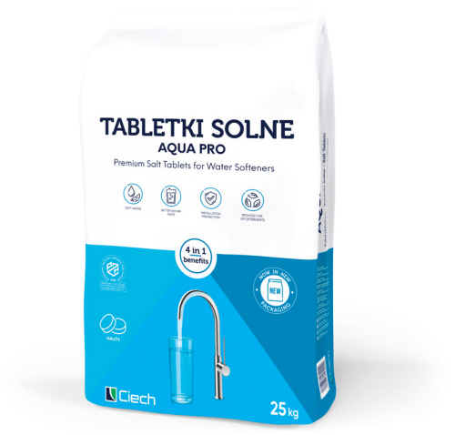 Sól w tabletkach do uzdatniania wody