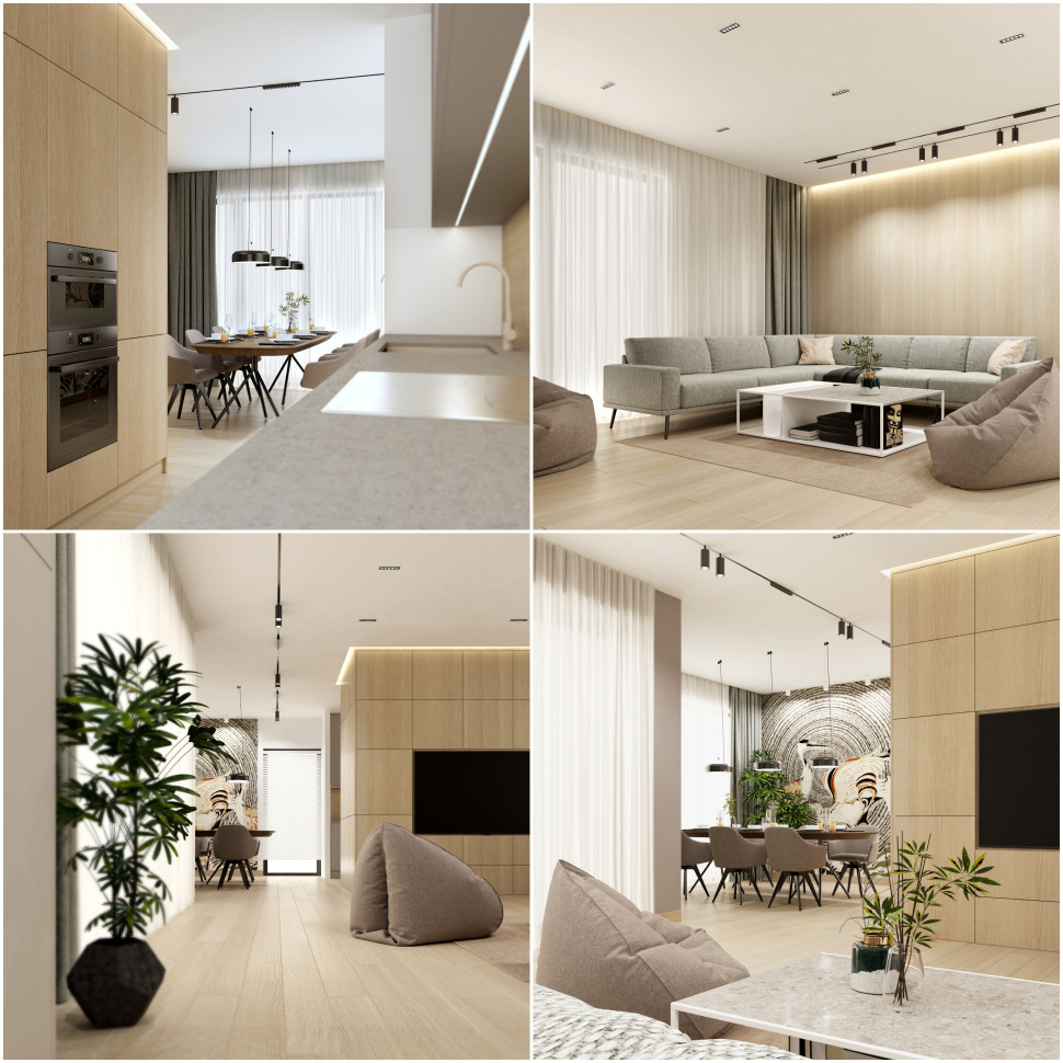 Naturalne materiały, wysokiej jakości wyposażenie i proste nowoczesne formy