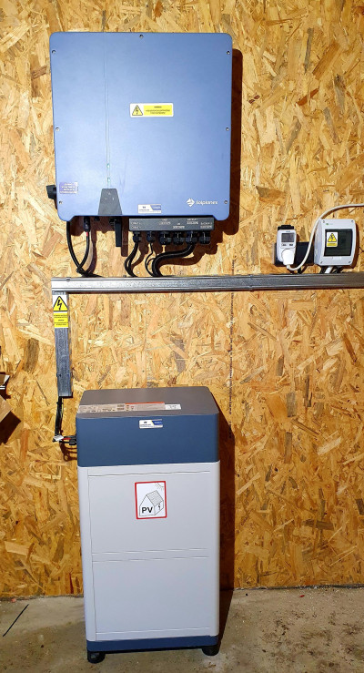 Instalacja hybrydowa wykonana przez firmę GROSUN z Miedźno