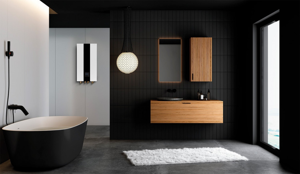 Pompy ciepła powietrze-woda Rotenso Heatmi typu split z dwukolorową jednostką wewnętrzną