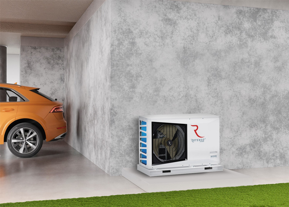 Monoblokowe pompy ciepła Rotenso z serii Windmi