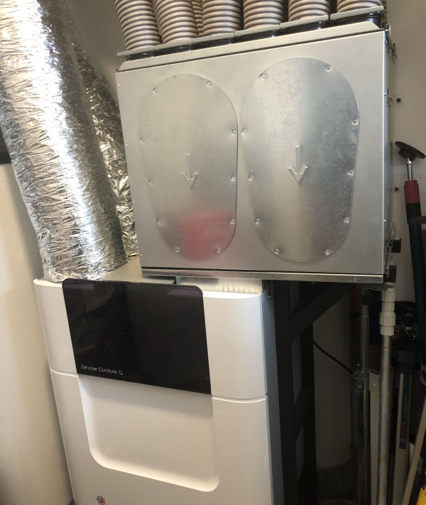 Centrala wentylacyjna o wydajności 450 m3/h