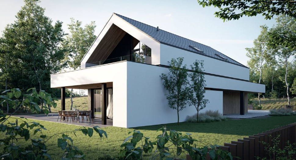 Projekt HOMEKONCEPT 99 - wizualizacja