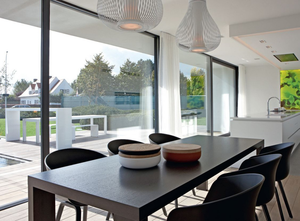 Bardzo duże przeszklenie z aluminium