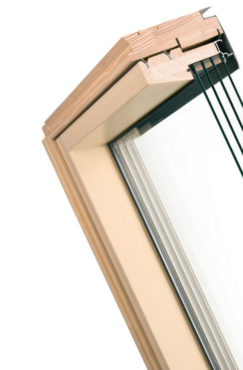 Okno dachowe - pakiet 4-szybowy i współczynnik Uw na poziomie 0,6 W/(m2·K)