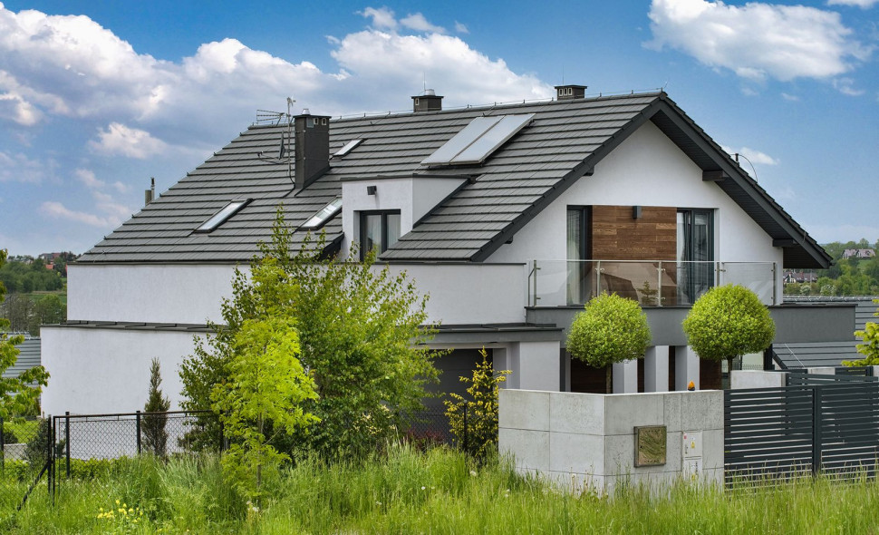 Dachówka CREATON DOMINO - NUANCE czarna angobowana