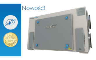 Nowość! Rekuperatory z odzyskiem ciepła i wilgoci MISTRAL PRO