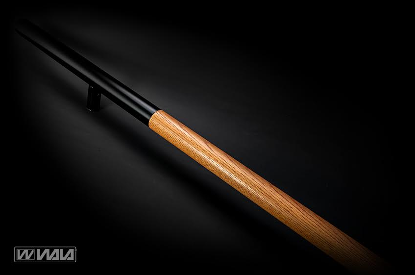 Uchwyt do drzwi PA10D RAL 9005 Złoty Dąb