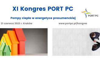 Zapraszamy na XI Kongres PORT PC "Pompy ciepła w energetyce prosumenckiej"