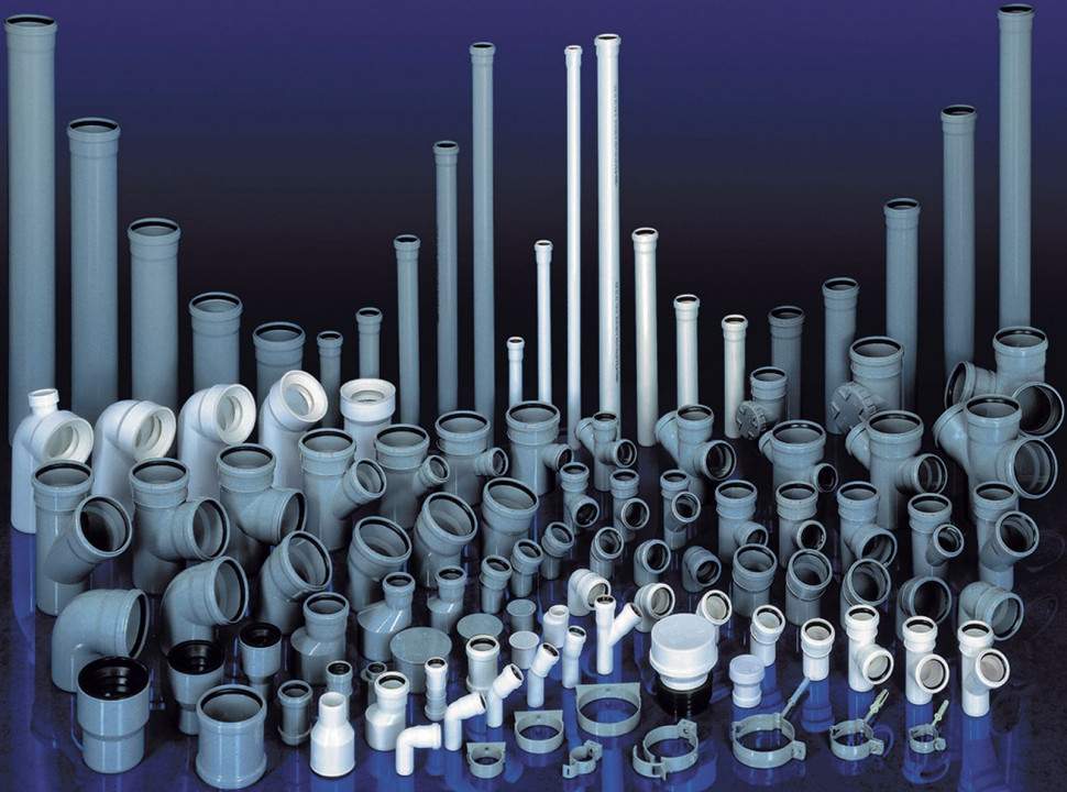 Rury do instalacji wewnętrznej mogą być wykonane z PVC i z PP