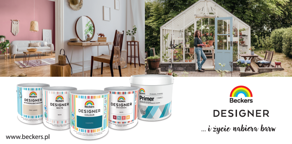 Beckers to międzynarodowa marka oferująca wysokiej jakości farby lateksowe i antyalergiczne do ścian i sufitów, a także wyroby przeznaczone do dekoracji i ochrony drewna, metalu i fasad. 