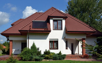 Kolektor próżniowy. Czasem trudno o miejsce na dachu