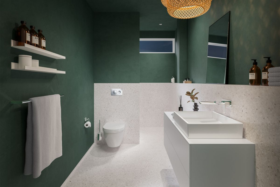 Rozwiązania instalacyjne firmy Viega przeznaczone do wąskich łazienek