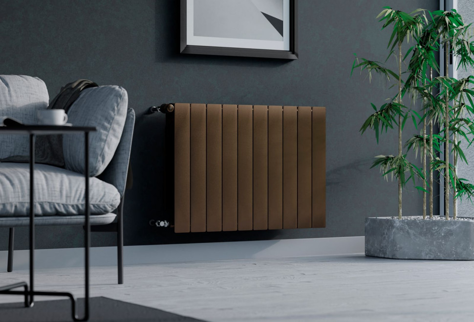 Grzejnik aluminiowy ADR 500 w kolorze miedzianym