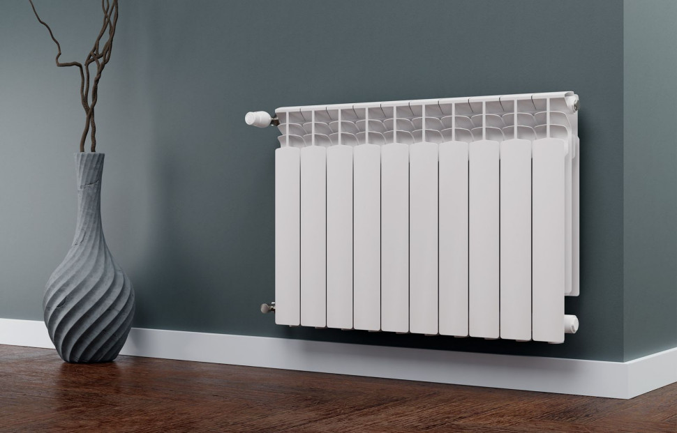 Kierownice powietrza w grzejniku aluminiowym G500F KFA Armatura