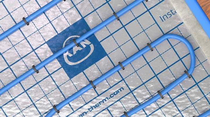 Komfortowe ogrzewanie podłogowe w systemie KAN-therm Tacker
