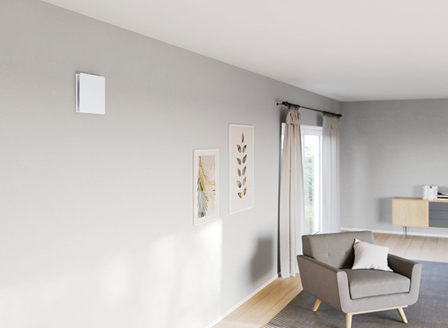 Prawie niewidoczny montaż systemu wentylacji decentralnej