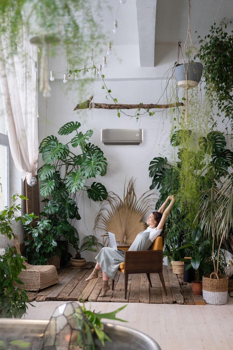 Klimatyzator czyli pompa ciepła powietrze-powietrze marki AIRWELL