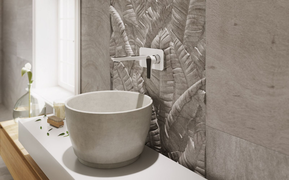 Adore WhiteChrome - bateria umywalkowa podtynkowa