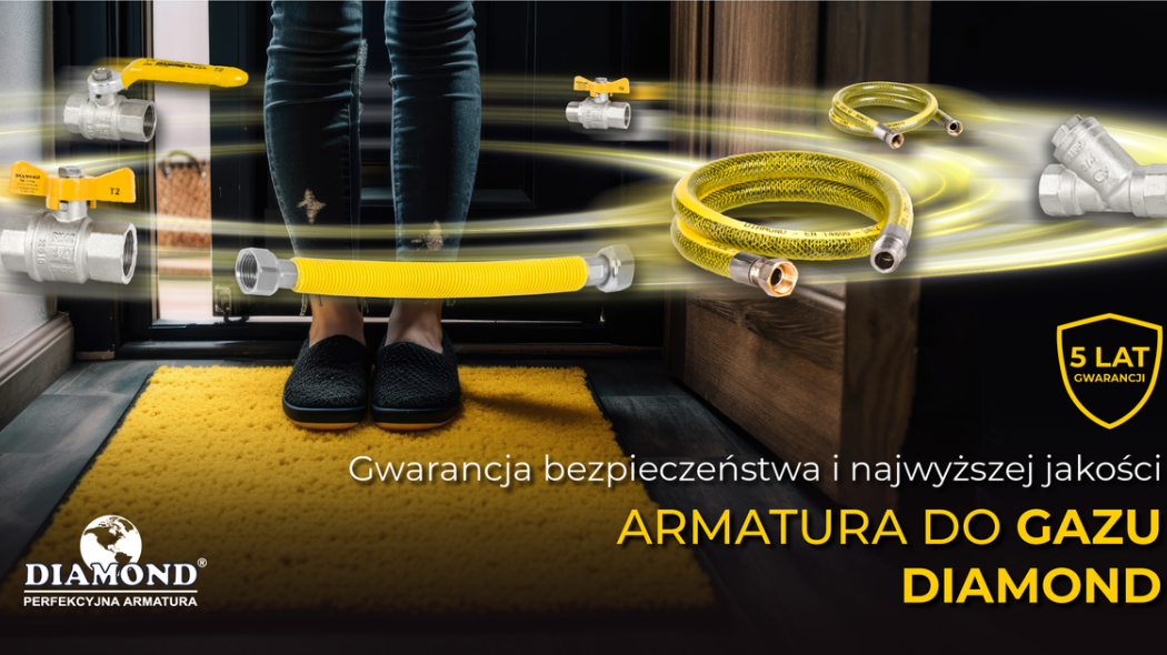 Armatura gazowa marki DIAMOND