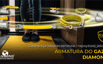 Armatura gazowa marki DIAMOND