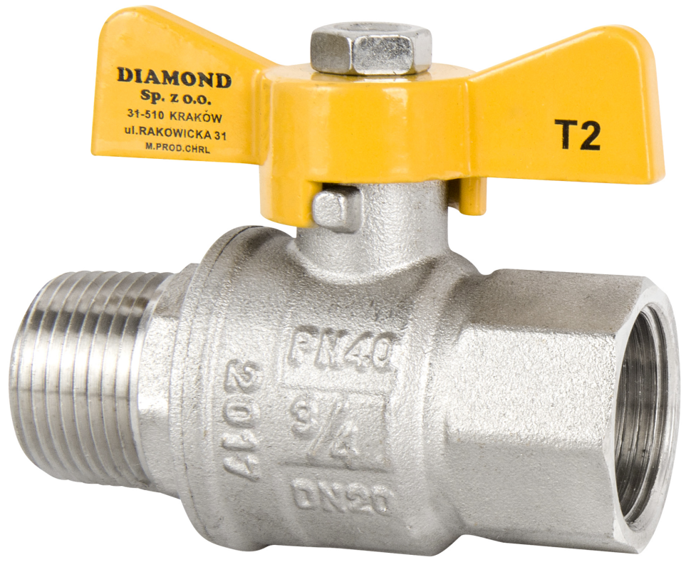 Wysokiej jakości kurki kulowe TYP 2221