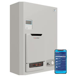 Porucznik - elektryczny kocioł grzewczy - seria LCD