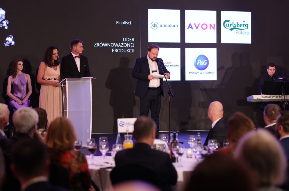Ogłoszenie wyników konkursu Diamenty Sustainable Economy w kategorii Lider Zrównoważonej Produkcji