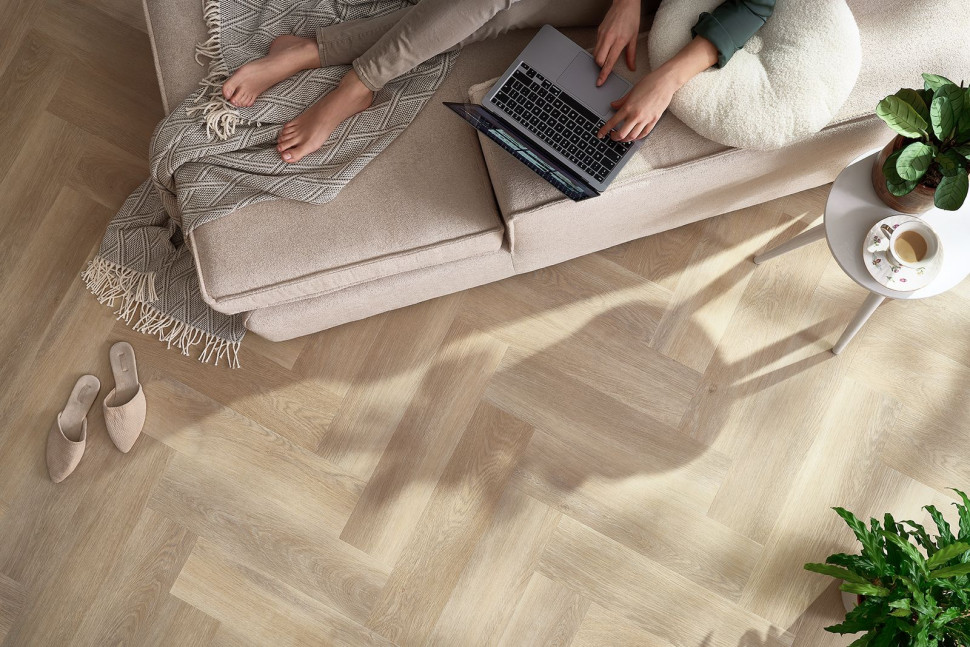 Panele winylowe Herringbone Dearwood Oak