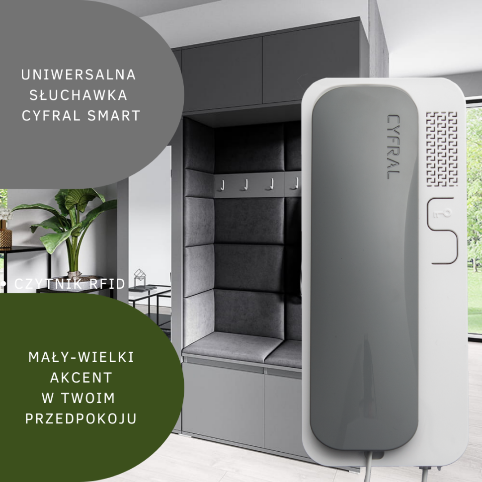 Słuchawka domofonowa SMART