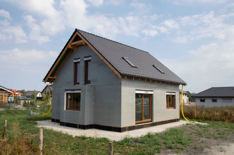 Dom wybudowany w technologii IZODOM