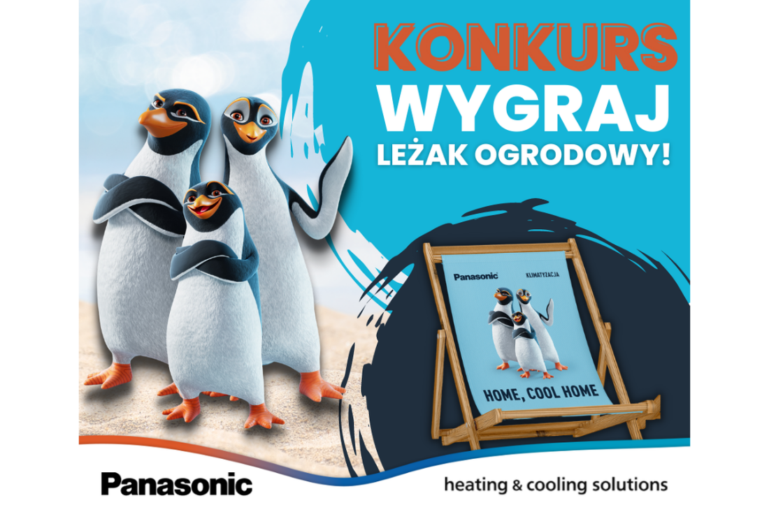 Panasonic organizuje konkurs "Chłodna Przygoda Pana Sonik" w ramach kampanii "Home Cool Home"
