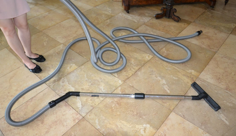 Wąż od centralnego odkurzacza ma 12 metrów