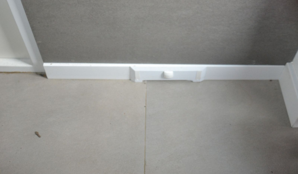 Automatyczna szufelka w przedsionku