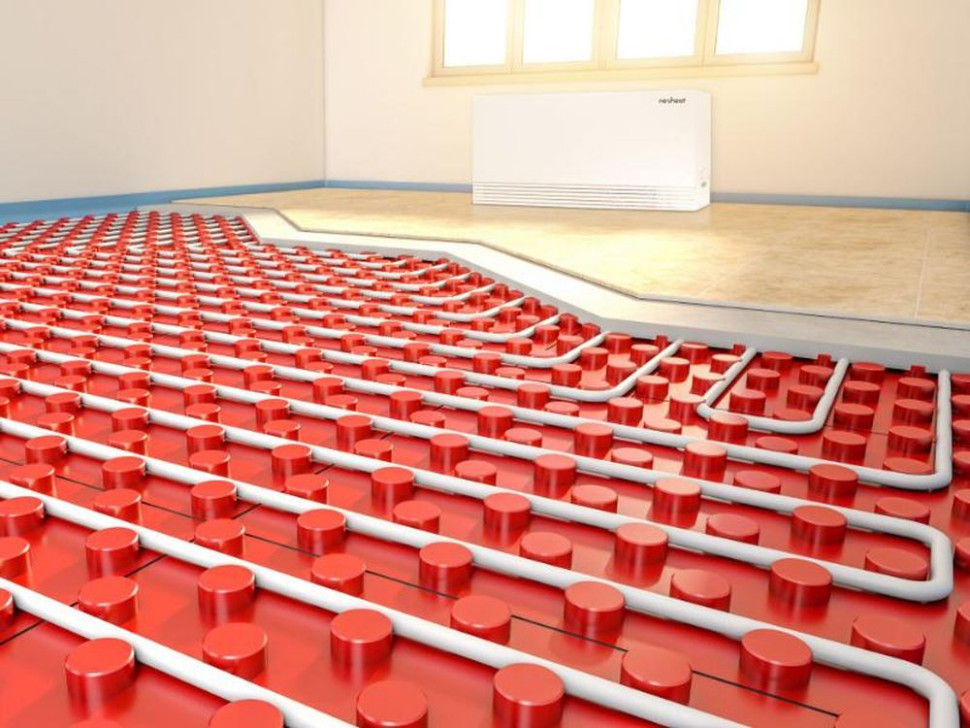 Klimakonwektor i ogrzewanie podłogowe