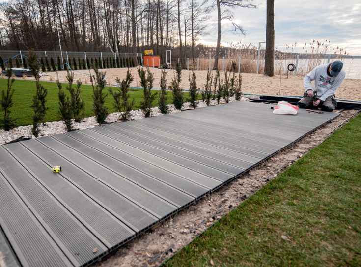 Montowanie desek kompozytowych