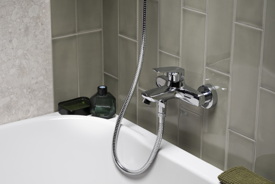 Ekonomiczna bateria wannowa z kolekcji Abasha od KFA Armatura