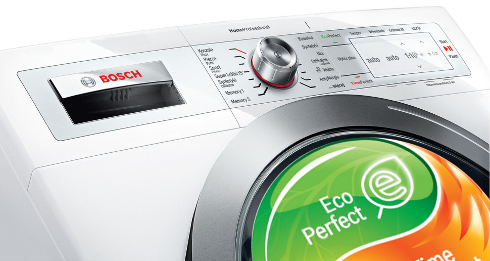Pralki z programami eco pozwalają nie marnować bez potrzeby energii elektrycznej i wody. fot. BSH Sprzęt Gospodarstwa Domowego Sp. z o.o.