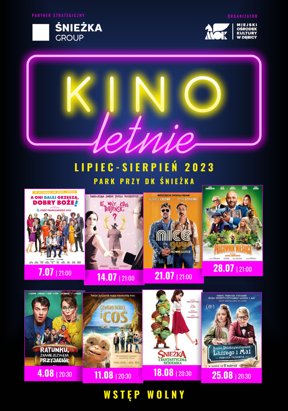 Repertuar Kina letniego