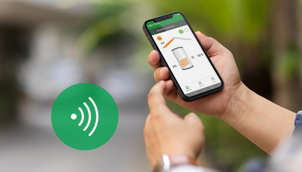 Sterownik oraz aplikacja mobilna MiniSOL