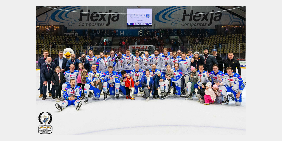 Unia Oświęcim sponsorowana przez Austrotherm z brązowym medalem Polskiej Hokej Ligi