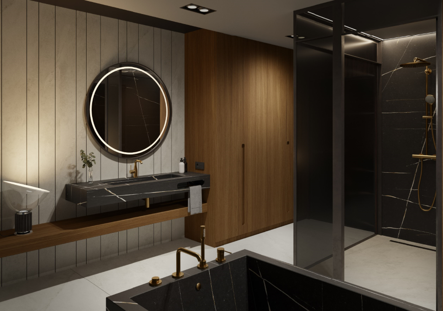 Obecne trendy, podkreślają znaczenie wysokiej jakości wzornictwa we współczesnej łazience.