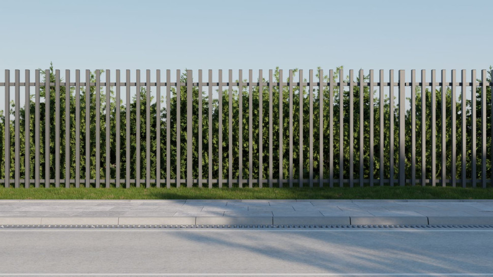 Ogrodzenie palisadowe Konsport - model P46