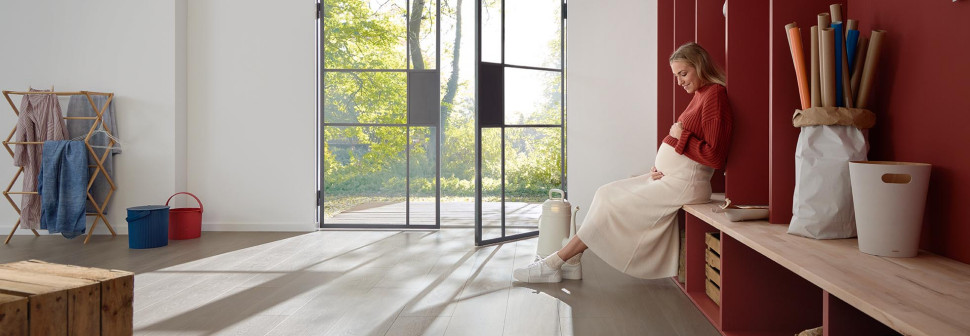 BIOPODŁOGA Wineo 1000 wood XL Multilayer, wzór: PREMIUM Calm Oak Ash