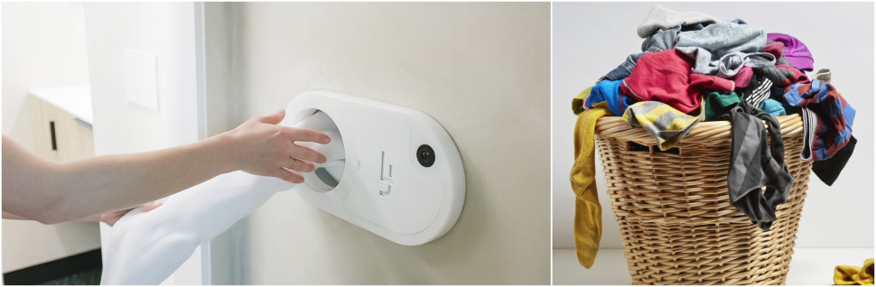 Porty Laundry Jet działają manualnie lub bezdotykowo