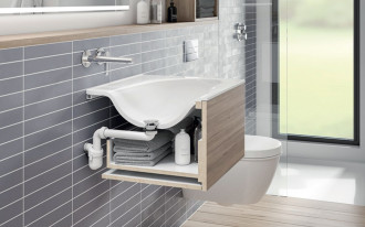 Nowy syfon oszczędzający miejsce firmy Viega - kompaktowy i wydajny