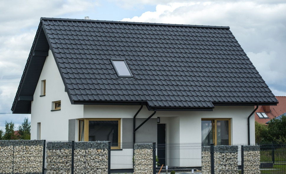 Dachówka TITANIA - NUANCE antracytowa angobowana