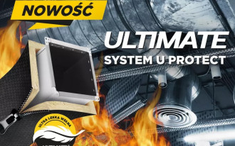 System ochrony przeciwpożarowej kanałów oddymiających i wentylacyjnych