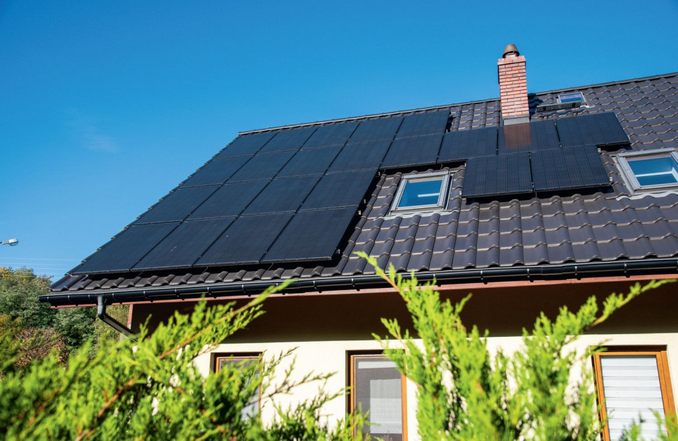 Instalacja fotowoltaiczna na dachu